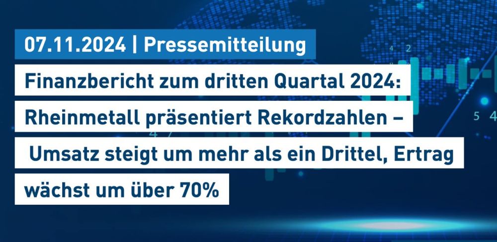  Rheinmetall      70%    2024 