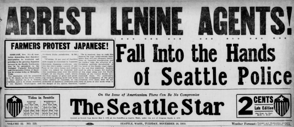   ! -       The Seattle Star  18  1919 .,    105  