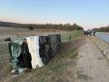 Автобус с паломниками из Пскова перевернулся во Владимирской области