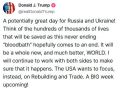 Трамп прокомментировал предложение Путина о прямых переговорах с Киевом