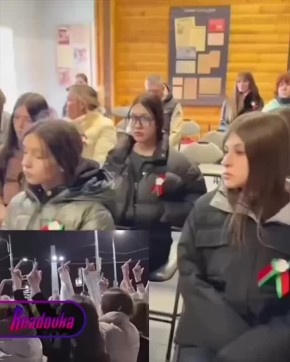 Школьниц, показавших факи салюту на День Победы в Могилеве, отправили на перевоспитание — девушкам показали «Иди и смотри»
