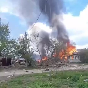 FPV-дрон ВСУ атаковал поселок Глушково Курской области