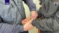 Кадры задержания подозреваемых