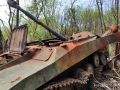 Ещё одна уничтоженная САУ 2С1 «Гвоздика» украинских оккупантов на освобожденной части Курской области