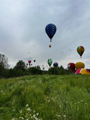 Третий спортивный полёт прошёл в Великих Луках в рамках 30-го Чемпионата России по воздухоплавательному спорту и 29-й Международной встречи воздухоплавателей