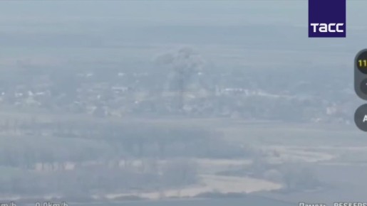 При освобождения Комара в ДНР российские военные зачистили более 1 100 зданий, при этом уничтожили множество техники ВСУ, сообщили в МО РФ