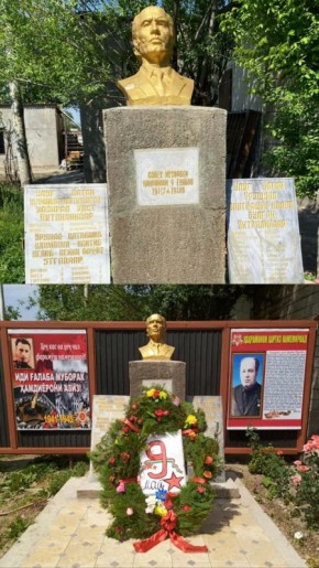 В ходе подготовки к празднованию 80-летнего юбилея Великой Победы были отремонтированы практически все памятники Боевой Славы Согдийской области Таджикистана