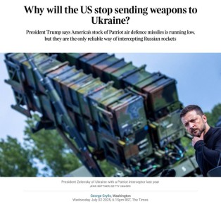 Владимир Корнилов: Газета The Times сообщает, что за решением о прекращении поставок американских вооружений на Украину стоит замминистра обороны США Элбридж Колби