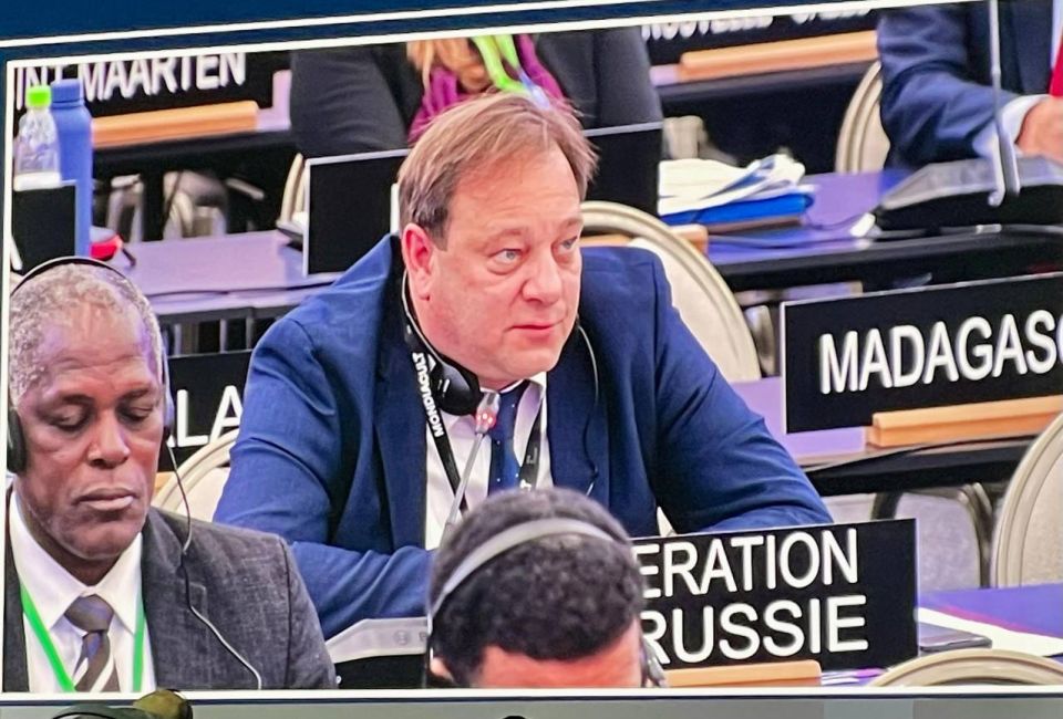 Выступление Заместителя Постпреда России при ЮНЕСКО К.В.Рынзы на 43-й сессии Генеральной Конференции по ситуации в секторе Газа: