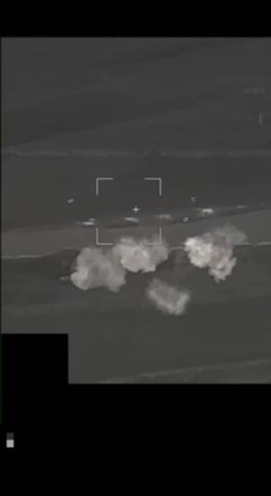 Удар по позициям противника в районе Владимировки, в результате которого было сброшено 15 фугасных авиабомб!