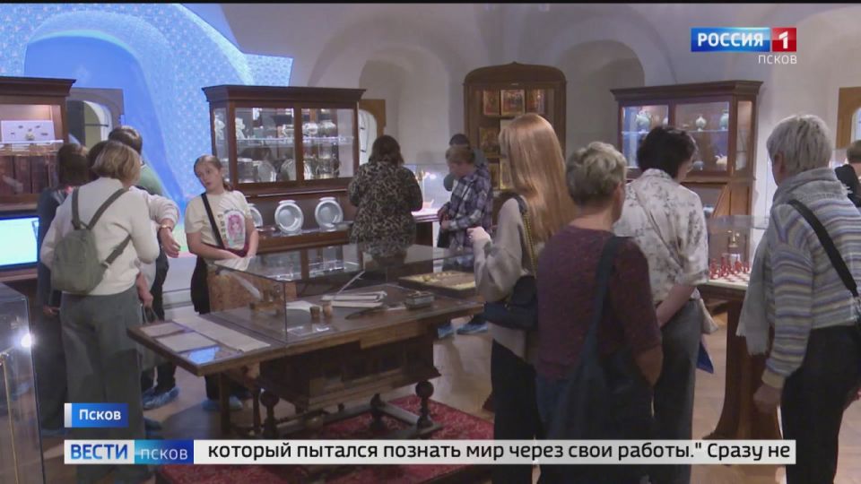 Сразу несколько тематических экскурсий организовали в Псковском музее-заповеднике в "Ночь искусств"