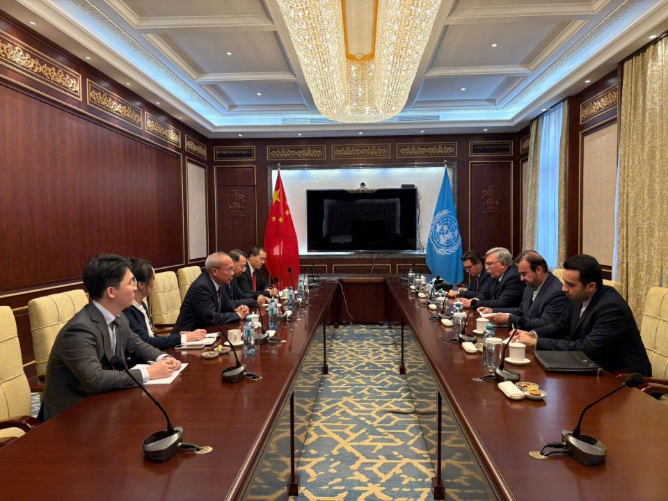 Сегодня Китай, Иран и Россия провели очередной раунд традиционных трёхсторонних консультаций по иранскому ядерному досье