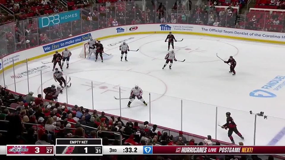 Овечкин снова забил — в концовке встречи 40-летний российский нападающий «Вашингтон Кэпиталс» поразил пустые ворота «Каролины» и забросил 901-ю шайбу в своей карьере в чемпионатах НХЛ