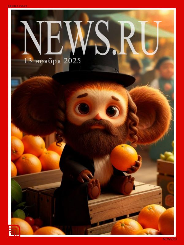 Чебурашка оказался евреем и попал на обложку дня!