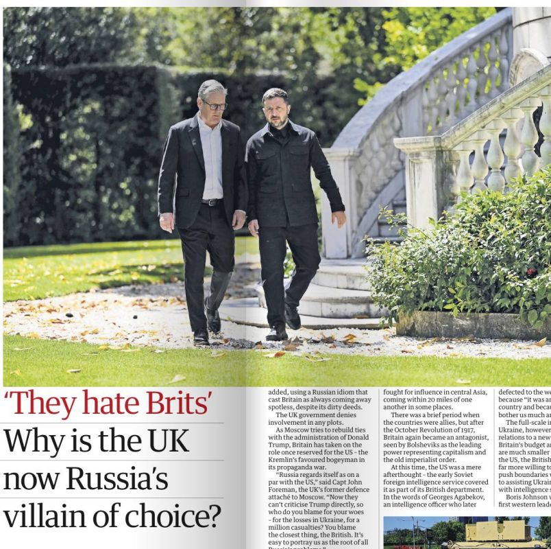 Владимир Корнилов: Сегодня британская The Guardian большой материал посвятила тому, что в России не любят британцев и винят их страну во многих бедах