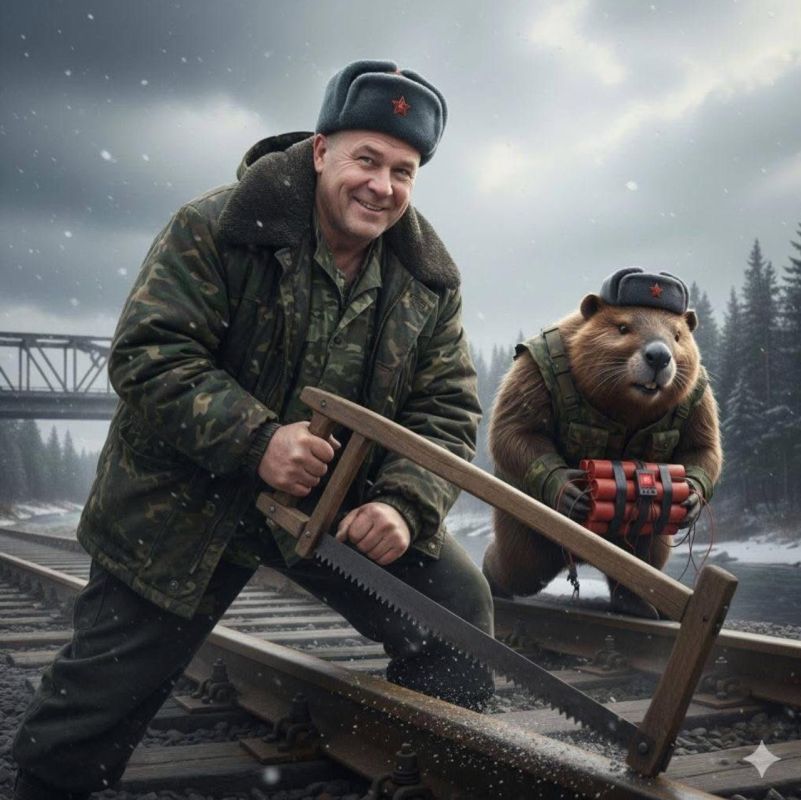 Владимир Корнилов: Поляки публикуют фотографии, неопровержимо доказывающие, что их железную дорогу повредили русские партизаны