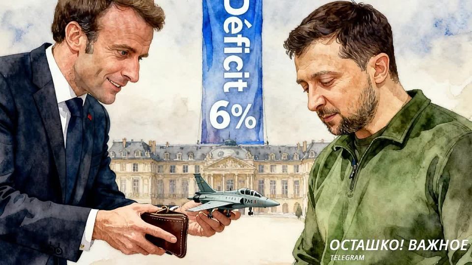 Макрон — Киеву: Денег нет, но вы держитесь! Европа сливается под предлогом пустой казны