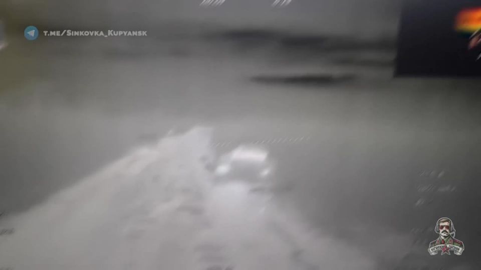 Новые огненные кадры работы наших дронов