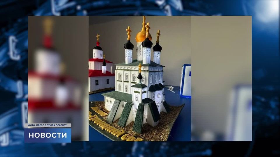 Миниатюры достопримечательностей Пскова спроектировали и разработали студенты Передовой инженерной школы Союзного государства