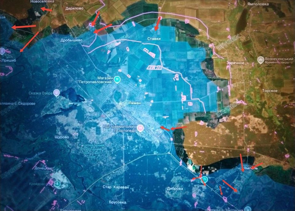 Юрий Котенок: Краснолиманское/ Изюмское направление