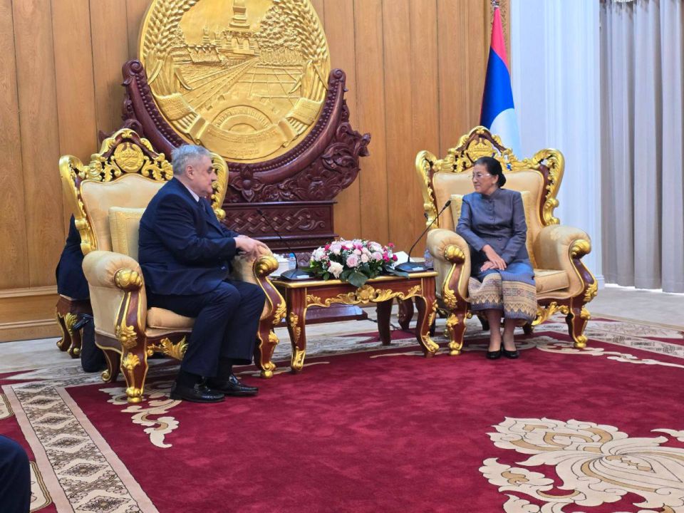 О встрече Посла России в Лаосе с Вице-президентом ЛНДР