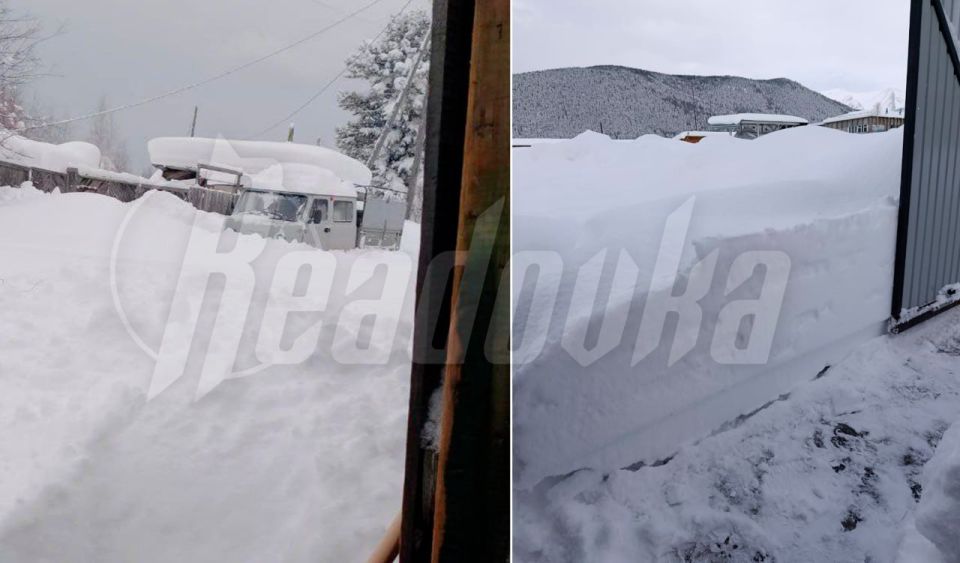 Мощный снегопад обрушился на Бурятию — осадки полностью завалили трассу через перевал Даван Мощный снегопад обрушился на Бурятию — осадки полностью завалили трассу через перевал Даван