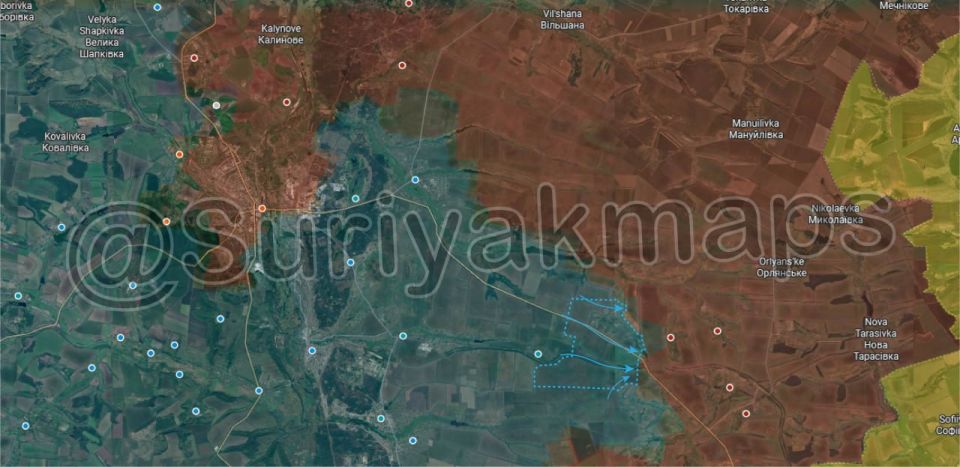 Северо-восточное направление (Купянский участок):