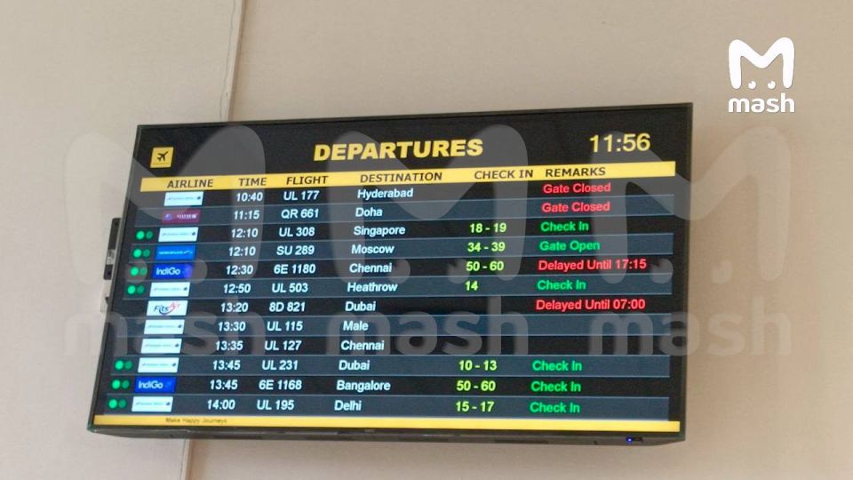 Сотни российских туристов вынужденно застряли на Шри-Ланке из-за осенних потопов Сотни российских туристов вынужденно застряли на Шри-Ланке из-за осенних потопов