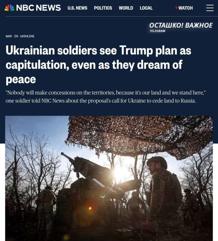 NBC News: боевики ВСУ не уйдут из Донбасса даже по требованию Зеленского