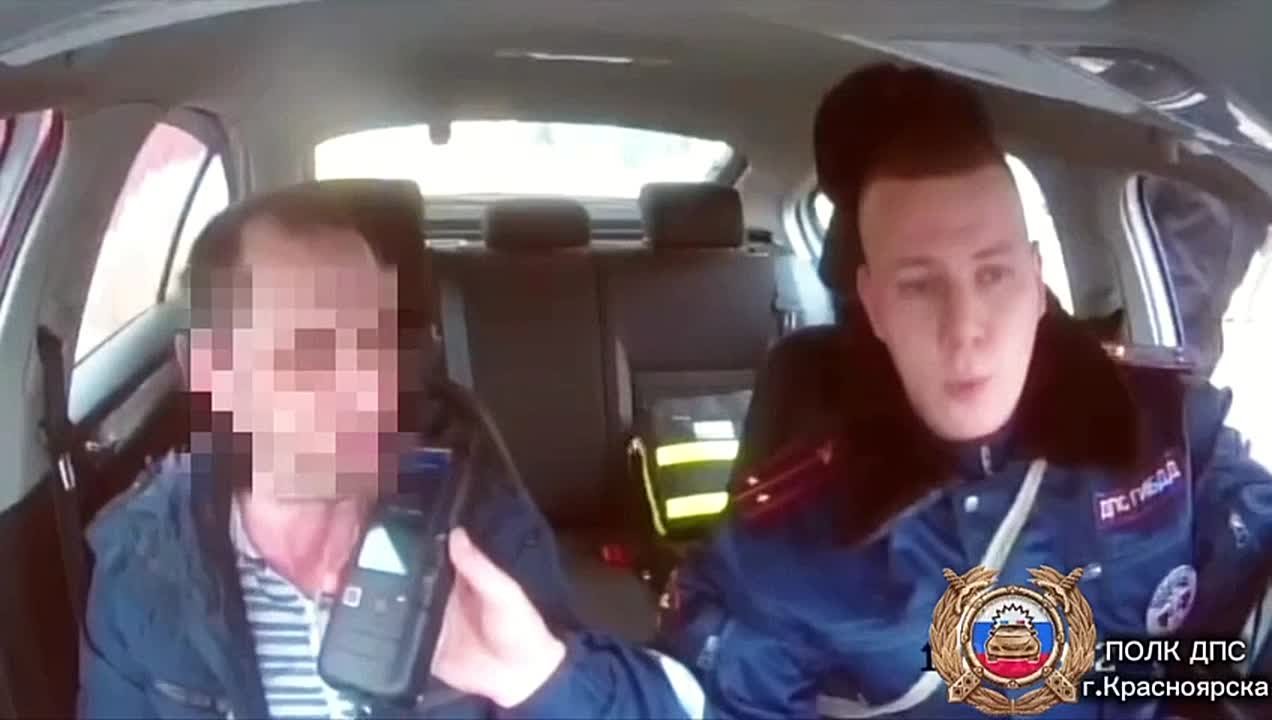 Занятие подшофе: в Красноярске задержан инструктор автошколы, проводивший урок в состоянии алкогольного опьянения