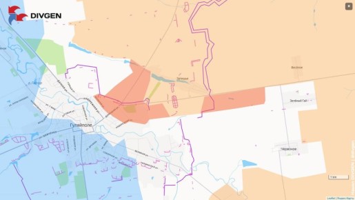 Изменения на карте за прошедшие сутки: