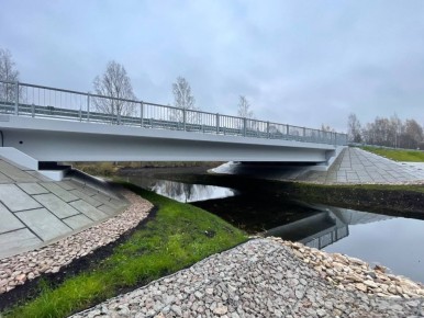 Михаил Ведерников: Капремонт моста через реку Локнянка в Палкинском муниципальном округе завершён в рамках президентского нацпроекта «Инфраструктура для жизни»