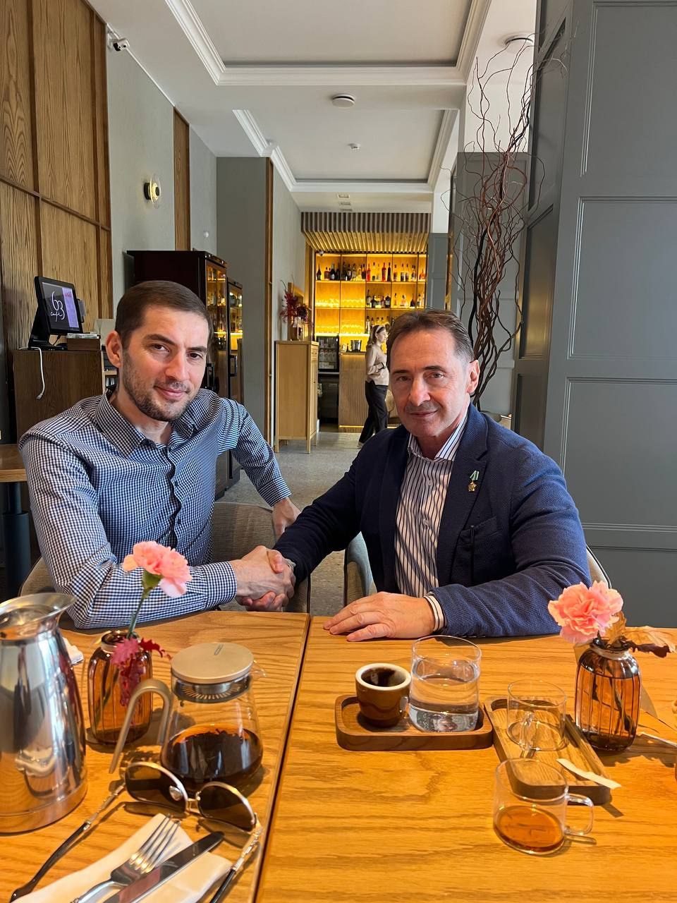 Рад был повидаться с итальянским журналистом, ученым-антропологом, председателем итальянского отделения Международного движения русофилов Элизео Бертолази