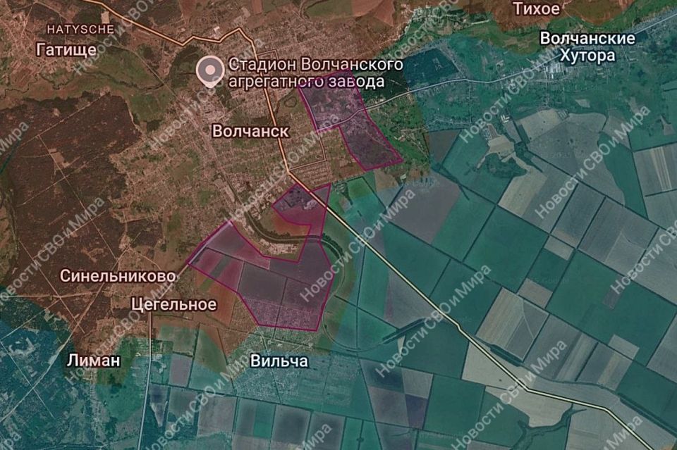 Зоны контроля и продвижение ВС РФ на участках фронта: Зоны контроля и продвижение ВС РФ на участках фронта: