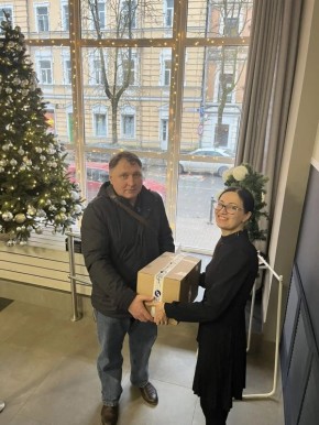 Сегодня ветеран журналистики Псковской области получила помощь от Союза журналистов России