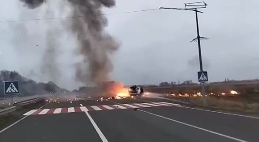 Видео со стороны противника