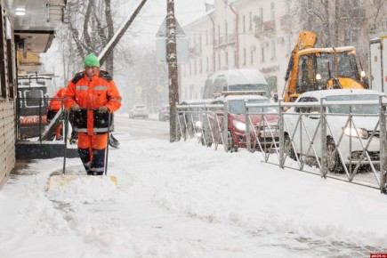 Как Псков вступил в зимний сезон?