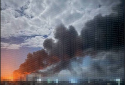 Ночью дальнобойными дронами была поражена подстанция на севере Одессы, после чего на месте возник пожар