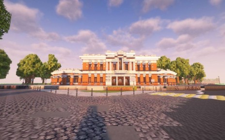 Студент ПсковГУ Алексей Буровцев «строит» Псков в одной из самых популярных компьютерных игр в мире Minecraft