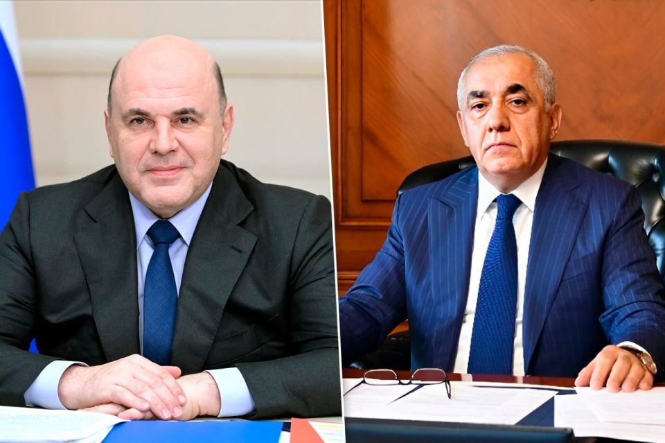 Михаил Мишустин провел телефонный разговор с премьер-министром Азербайджанской Республики Али Асадовым