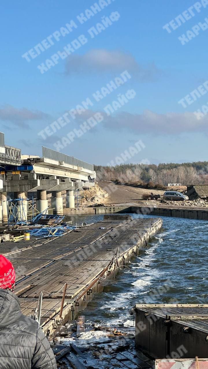 Юрий Котенок: Бандеровские ресурсы подтверждают поражение сразу двух переправ на контролируемой противником территории Харьковской области — в Старом Салтове и той, что идет по дамбе Печенегского водохранилища