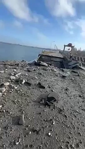 Евгений Поддубный: Нанесены удары по путепроводу через Печенежское водохранилище