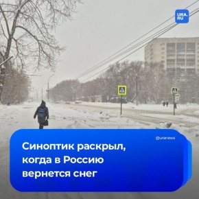 Снег накроет 92% территории России на следующей неделе, сообщил научный руководитель Гидрометцентра Роман Вильфанд