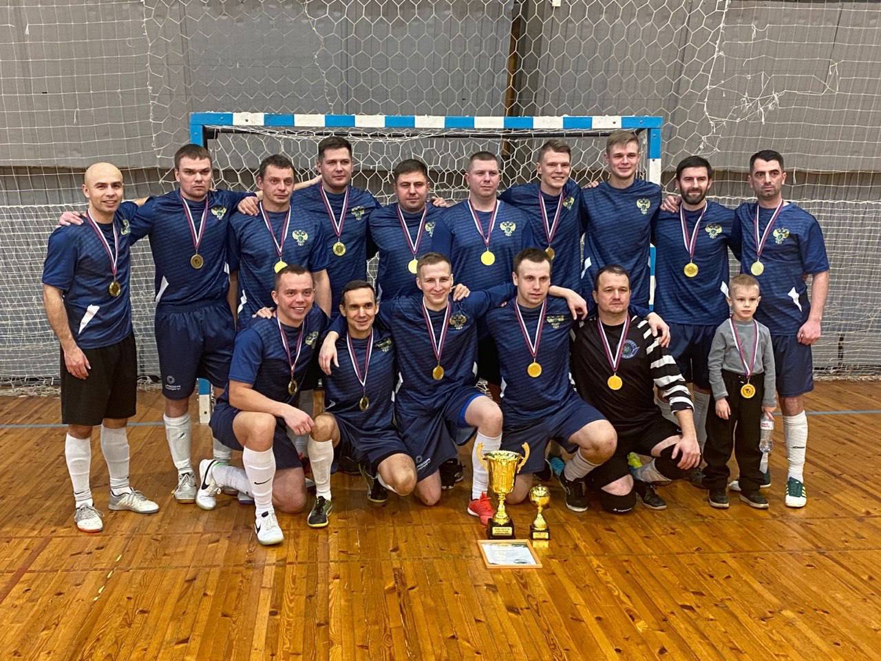 Футбольная команда прокуратуры области - обладатель Кубка г. Пскова 2025 «Золотая Лига»