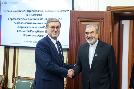 Константин Косачев: Российские и иранские парламентарии наращивают двустороннее сотрудничество, параметры которого заданы лидерами наших стран