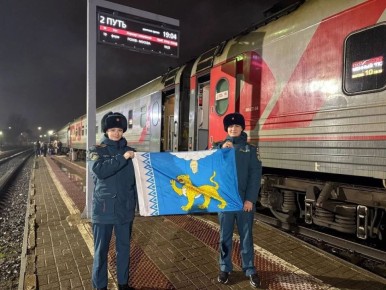 Кадеты псковской гимназии №29 Тимур Магомедов и Снежана Обрант сейчас находятся в Москве