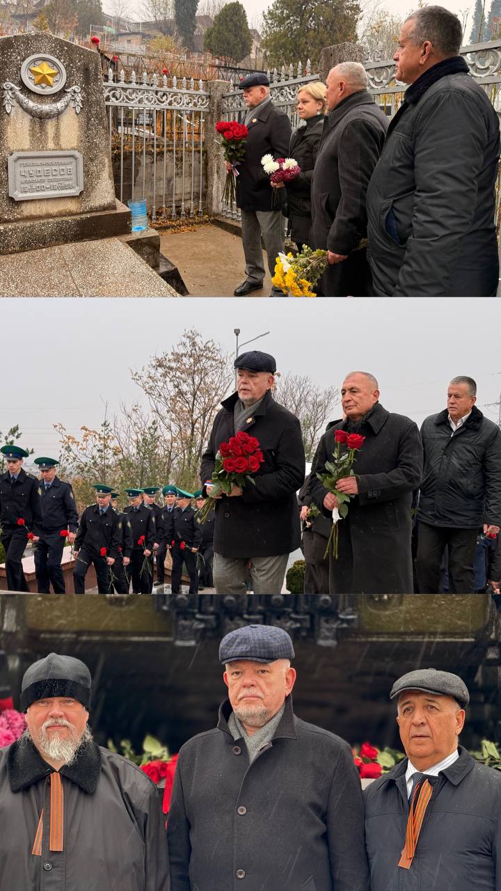 В Душанбе прошёл торжественный митинг по случаю годовщины контрнаступления советских войск под Москвой