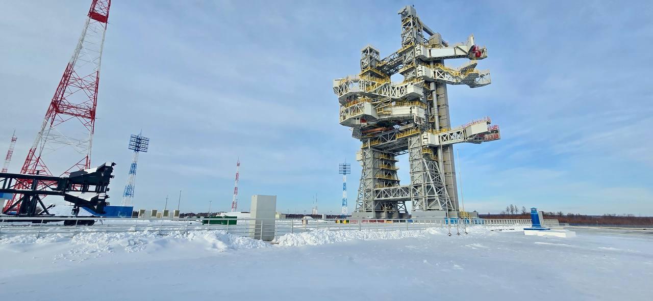На «Восточном» заработал стартовый стол для тяжелой «Ангары»