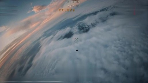 Кадры с "Геранью-2", оборудованной камерой заднего вида