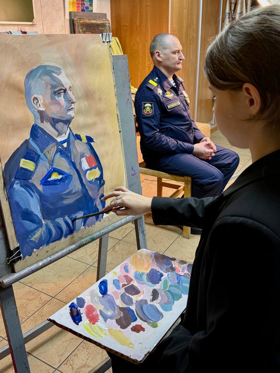 Патриотический проект «Портрет Героя», посвященный образу современного воина-защитника, запустили в Пскове Патриотический проект «Портрет Героя», посвященный образу современного воина-защитника, запустили в Пскове